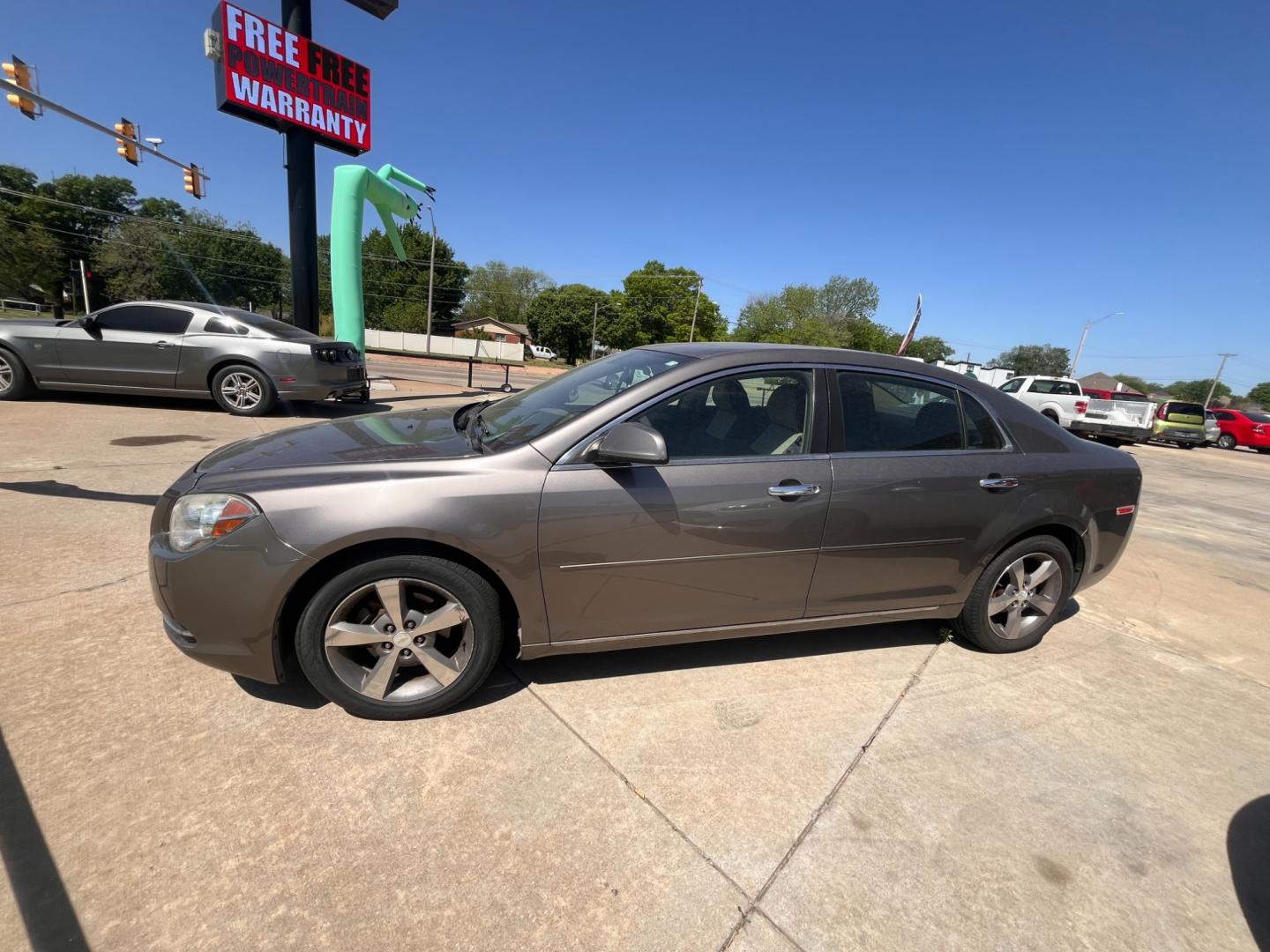 2012 GRAY CHEVROLET MALIBU (1G1ZC5E49LF) , located at 8101 E. Skelly Dr., Tulsa, OK, 74129, (918) 592-3593, 36.121891, -95.888802 - Photo#4